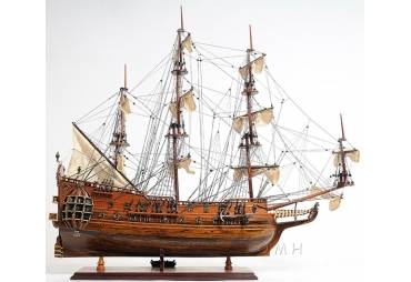1650 HMS Fairfax Wooden Tall Ship Model