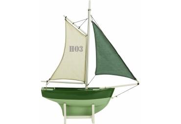 Green Sailer Wooden Model Ship HO3