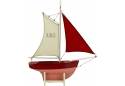 Red Sailer LR5 Decorative Sailboat Model 