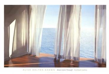 Blues Come Through Art Print