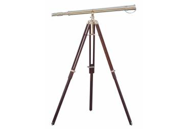 Brass Galileo Stand Telescope 62"