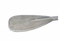 Wooden Rustic Whitewashed Decorative Rowing Boat Paddle with Hooks 36"
