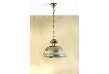 1 Light Brass Pendant from the Escotilha Collection