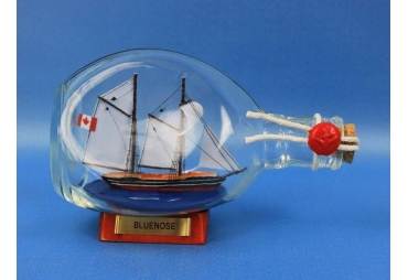 Bluenose Sailboat in a Bottle 7"