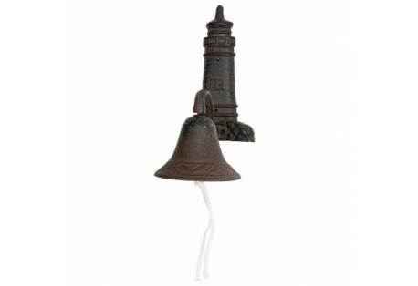 Iron Rustic Lighthouse Bell 8"