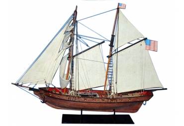 United States Schooner Wooden Model Ship Prince de Neuchatel
