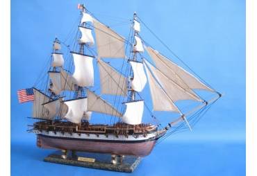 USS Constellation Limited Wooden Tall Ship Model  37"