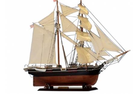 1856 Kate Cory Wooden Tall Ship Model 