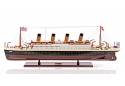 RMS Titanic Wooden Cruise Ship Model Famous Ocean Liner Replica 