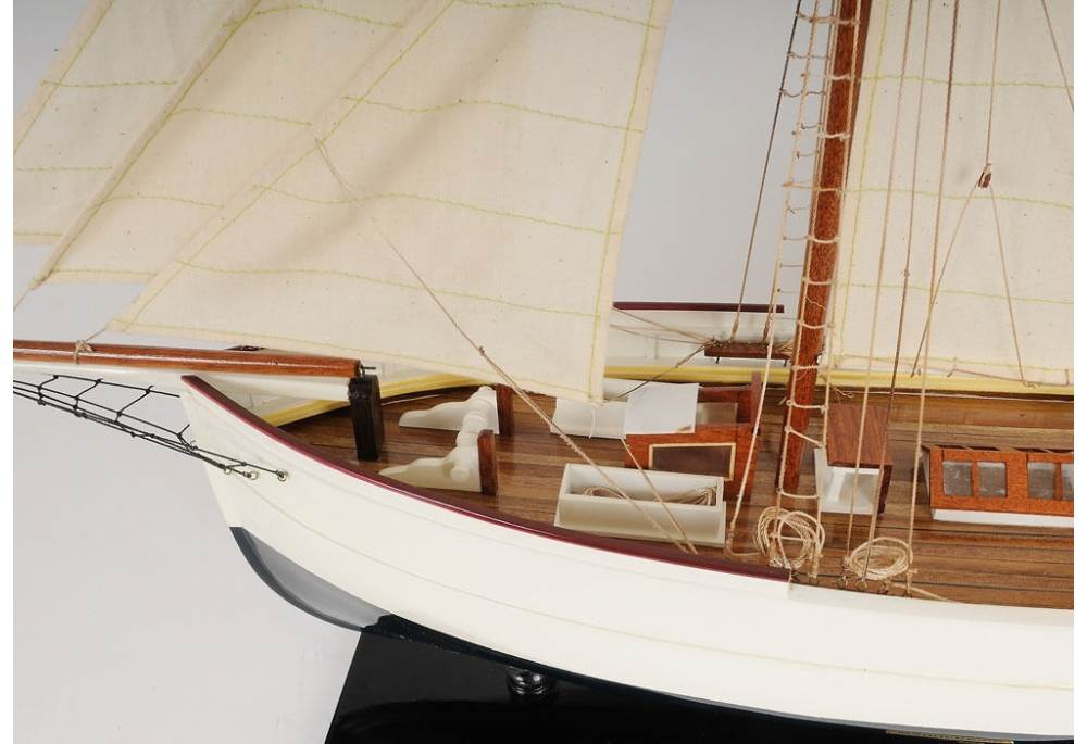 Wander Bird Wooden Pilot Schooner Model Ship