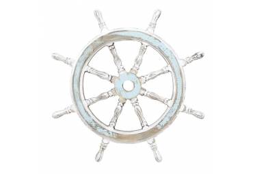Nautical Decor Rustic Wooden Ship Wheel