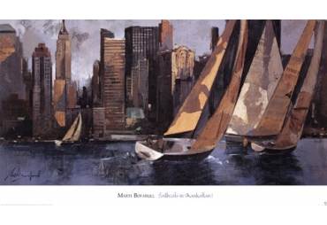 Sailboats In Manhattan I