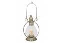 Vintage Themed Metal Glass Lantern