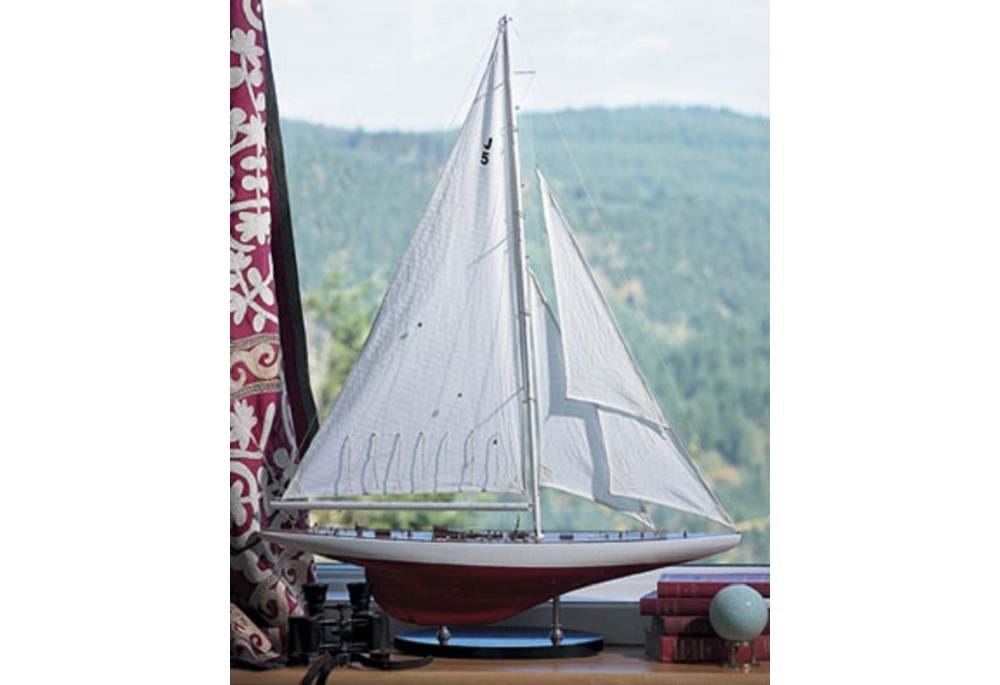 Yacht Ranger Model 1937 Famous America's Cup Racing Sailboat