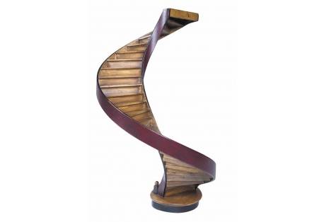 Grand Staircase Architectural 3D Wooden Model 19"
