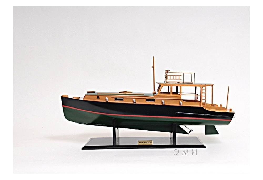 "Orca" Model wooden fishing boat 15” LOW QUANTITY IN STOCK "Jaws" 