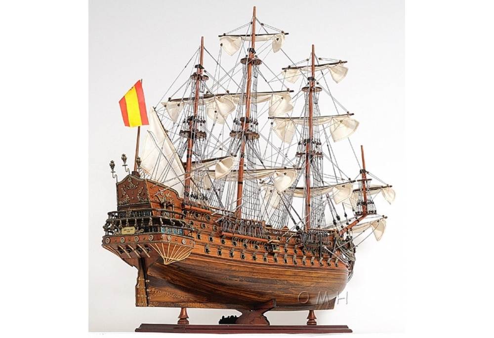 1690 San Felipe Wooden Tall Ship