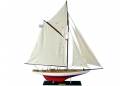  1893 America's Cup Vigilant Wooden Sailboat Model 