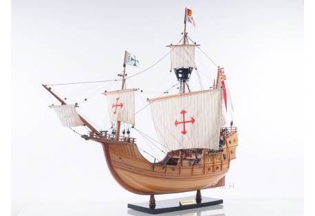 1492  Santa Maria Wooden Model Ship 