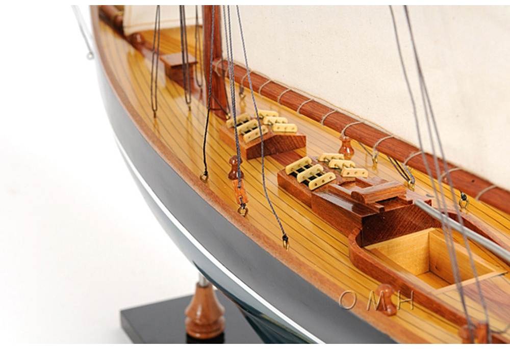 pen duick wooden sailboat legendary racing model replica