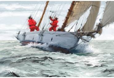 Racing Yacht by The Macneil Studio