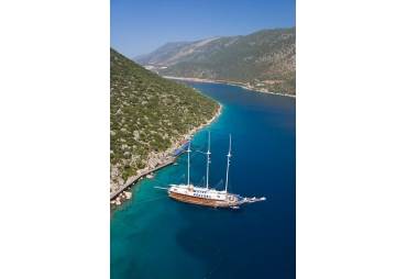 Turkish Yacht, Fethiye bay, Turkey 