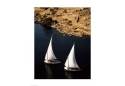 Two sailboats, Nile River, Egypt