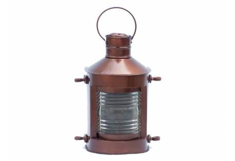 Maritime Antique Copper Masthead Oil Lamp  