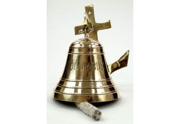 Brass "Columbus" Anchor Bell 