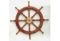 Classic Wooden Ship Wheel 36"
