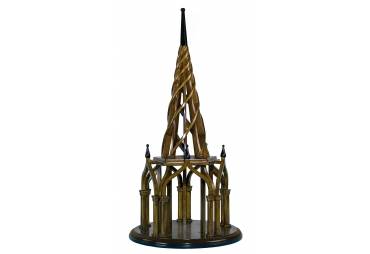 Hand Crafted Nirvana Spire Wooden Model 