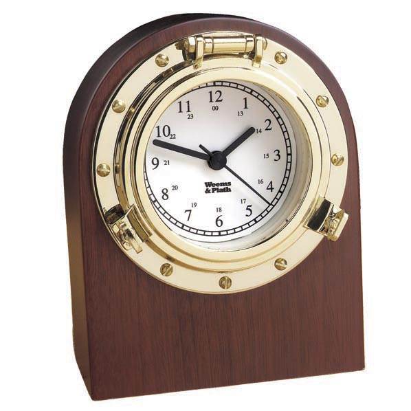 Brass Porthole Clock 14 - GoNautical
