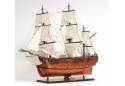 HMS Endeavour Hand Crafted Wooden Tall Ship Model 38"