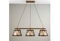 Three Light Chandelier from Tambor Collection