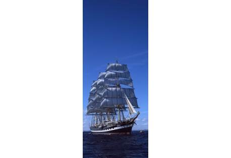 Tall ships race in the ocean, Baie De Douarnenez, Finistere, Brittany, France