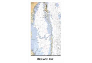 Biscayne Bay, Florida Nautical Chart 