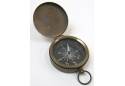 Pocket Compass Brass Antique