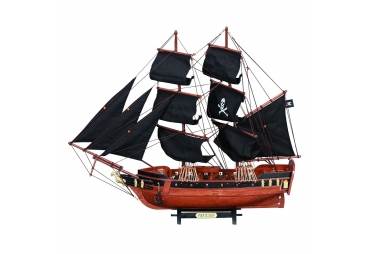 Wooden Pirate Ship Mlodel