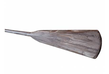Wooden Rustic Marblehead Decorative Crew Rowing Boat Oar with Hooks 62"