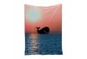 Whale and Blue Ocean Tapestry 