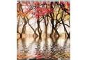 Autumn on the Lake Shower Curtain 