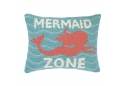 Mermaid Zone Decorative Hand Made Wool Pillow 