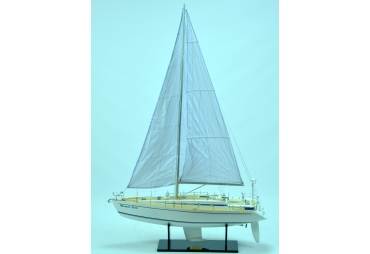 Nautor Swan 48 Handcrated Wooden Model Yacht