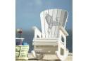 White Heron Rocking Chair