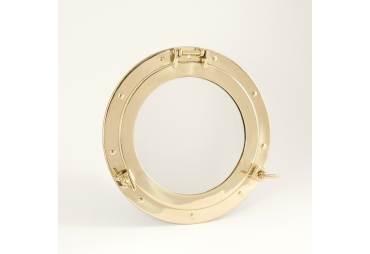 Brass Porthole Mirror 11 1/2"