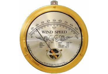 Cape Cod® Wind Speed Indicator with "Peak Gust" Upgrade