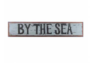 Wooden By the Seaside Nautical Plaque 36"