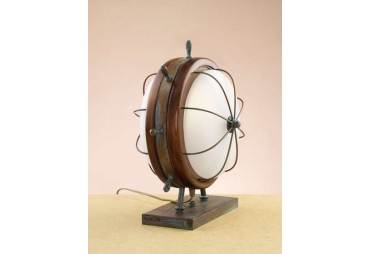 Ship Wheel Table Lamp