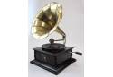 Brass and Wood Gramophone 24"