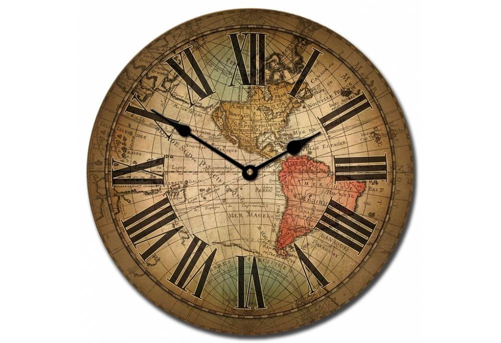 Vincenzo World Map Clock